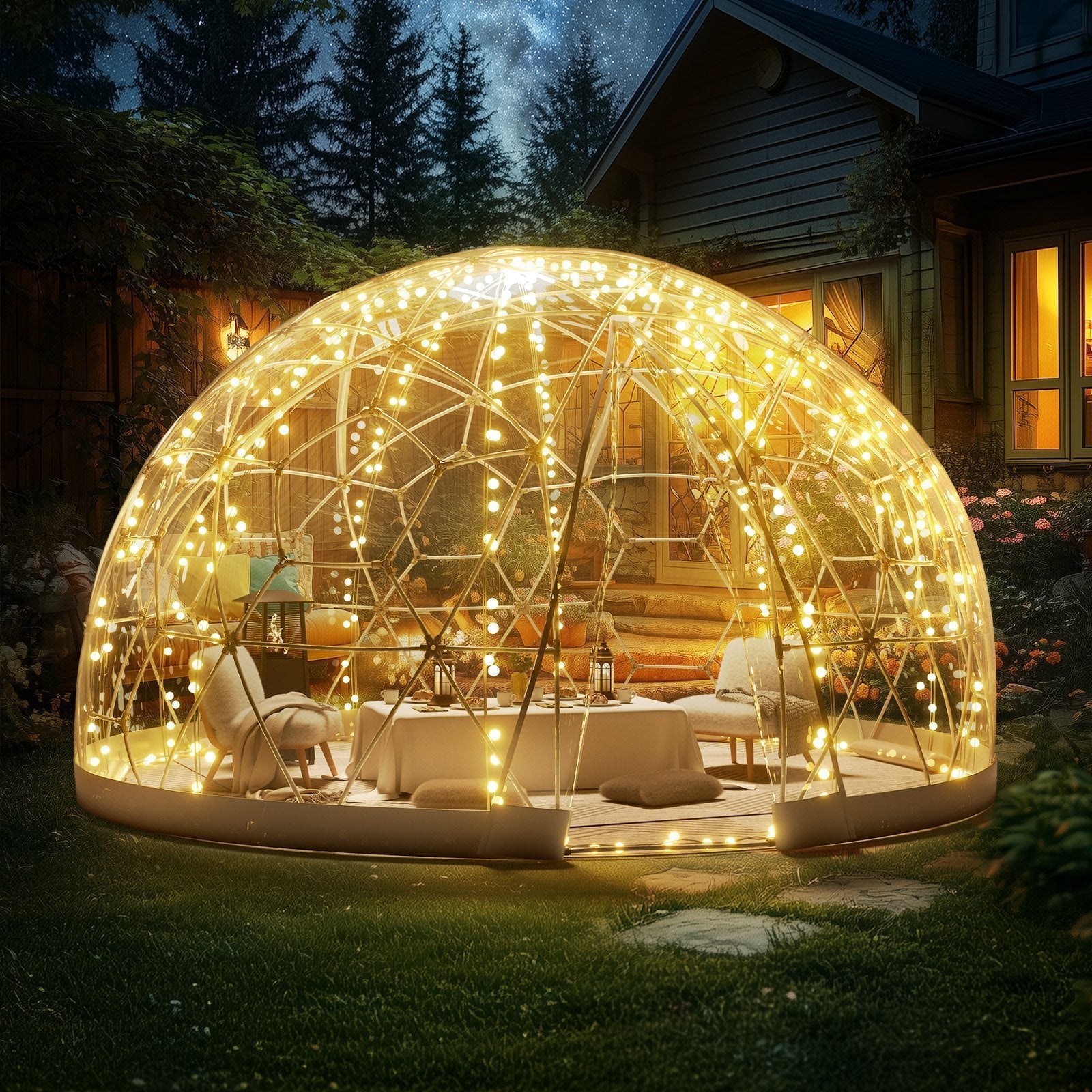 VEVOR 12FT Geodesic Dome